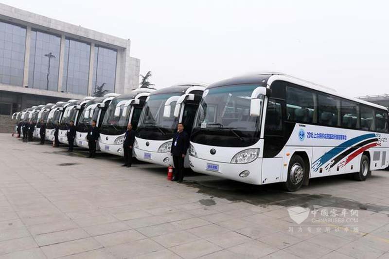 鄭州：上合組織成員國(guó)總理會(huì)議接待用車亮相