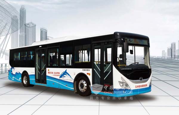 獲獎(jiǎng)車型：五洲龍F(tuán)DG6123EVG純電動(dòng)客車