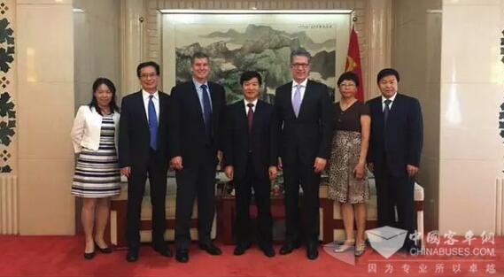 康明斯總裁走訪中國交通部 或促進(jìn)一步合作