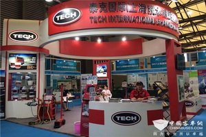 BUS EXPO 2017上?？蛙囌箌美國(guó)泰克展臺(tái)