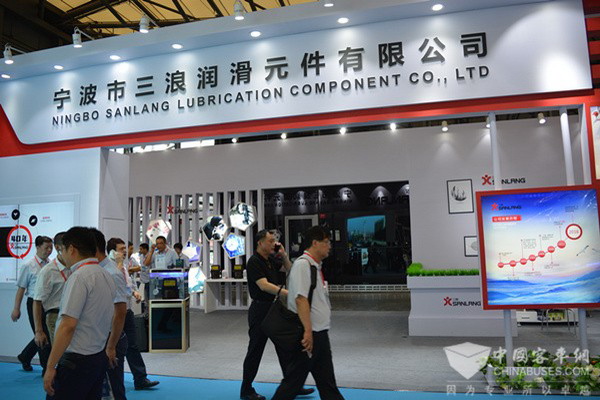 BUS EXPO 2017上?？蛙囌箌寧波三浪展臺(tái)