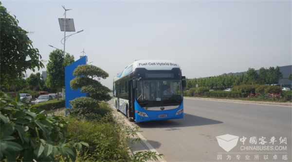 助力打造綠色冬奧，25輛宇通燃料電池客車將交付張家口