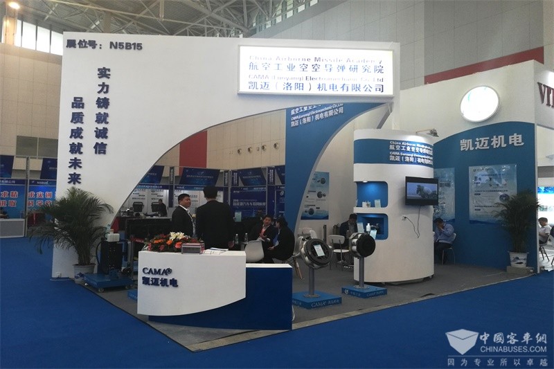 2018 CTIB 天津客車展 凱邁電機(jī)展位