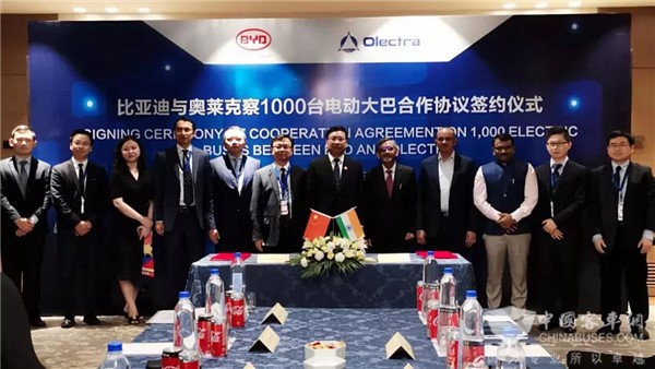 1000臺!比亞迪再刷新印度市場最大電動(dòng)巴士訂單紀(jì)錄