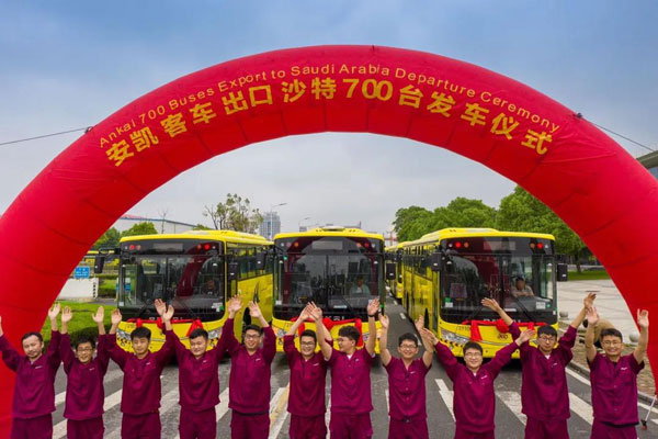 700輛！安凱客車再出海沙特 彰顯“中國(guó)制造”力量！