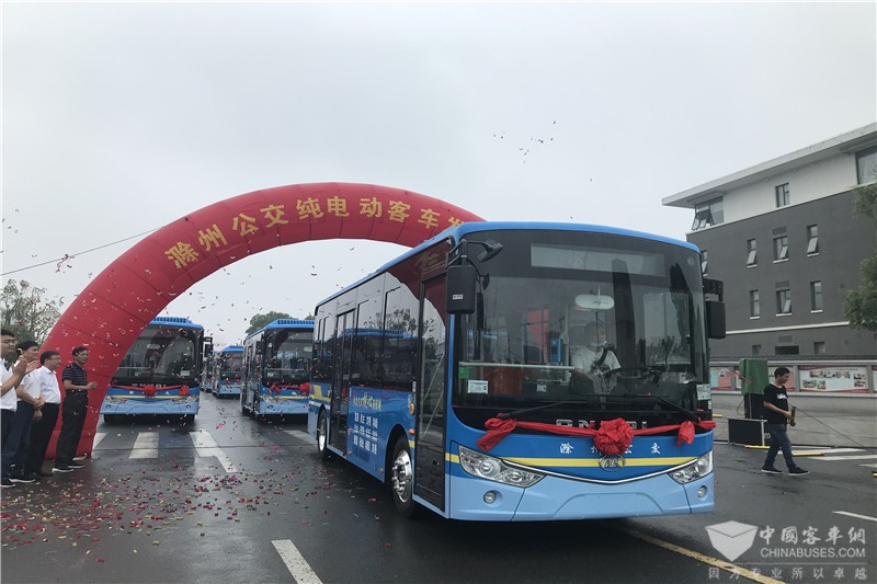 30輛安凱G9純電動(dòng)客車(chē)駛?cè)氤?>
							<p id=
