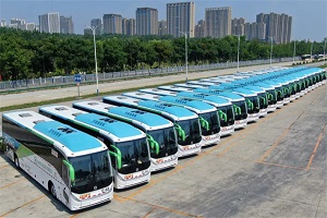 再迎回頭客！45臺(tái)中通純電動(dòng)高端旅游客車發(fā)往智利