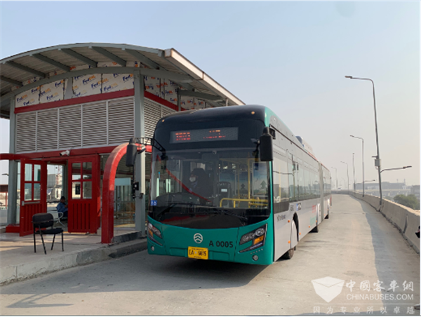 金旅巴基斯坦白沙瓦BRT項(xiàng)目圓滿完成，海外市場(chǎng)再建新功