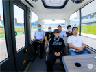 宇通自動駕駛巴士進(jìn)駐伊利健康谷