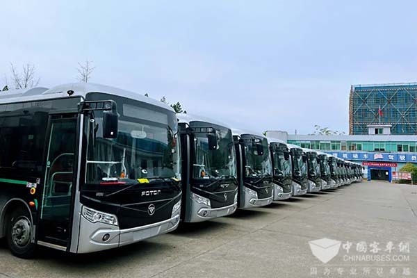 福田歐輝客車 純電動(dòng)客車 景德鎮(zhèn)公交
