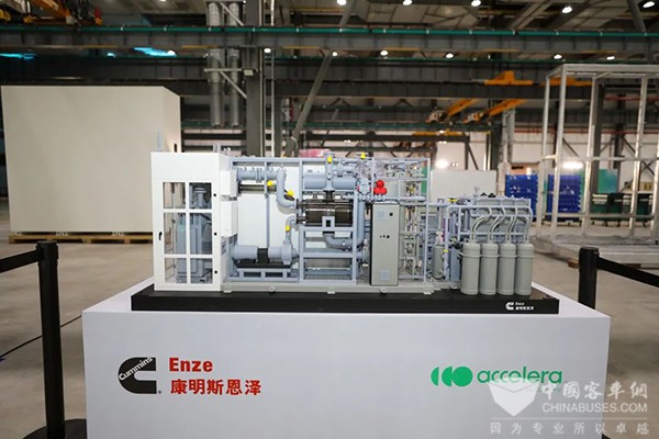 康明斯中國 質子交換膜 電解水制氫 設備生產(chǎn)基地
