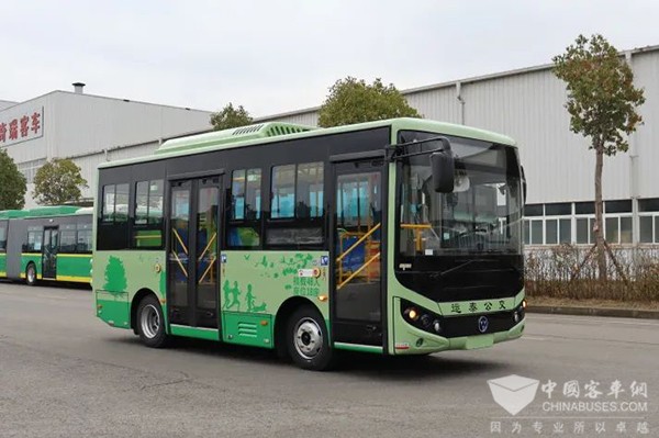 奇瑞萬達(dá)客車 繁昌區(qū) 運通公交 純電公交