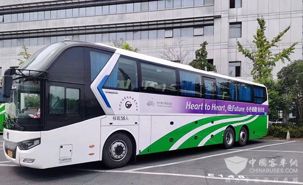 中通客車 杭州亞運(yùn)會 官方交通服務(wù) 保障車輛