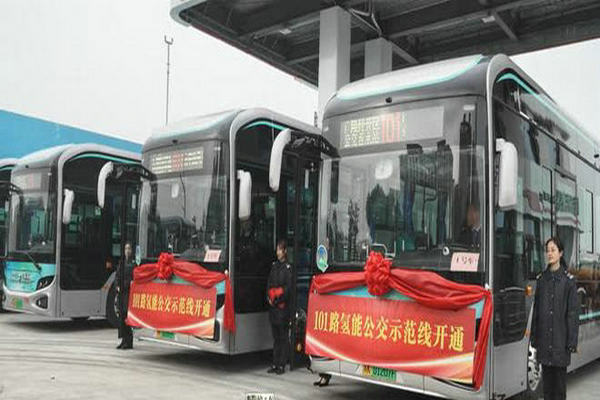 揚(yáng)州公交氫能公交車運(yùn)行已超過(guò)11萬(wàn)公里