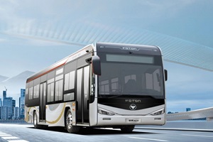 跟歐輝BJ6129純電動城市客車 來場公交Citywalk！