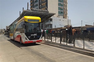 日均客流300000，中車電動純電大巴獲“非洲老鐵”點贊！