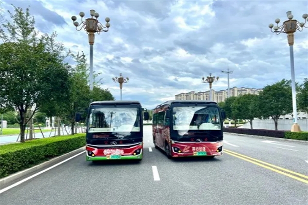 金龍“炫酷”婚車 “囍”卷全城
