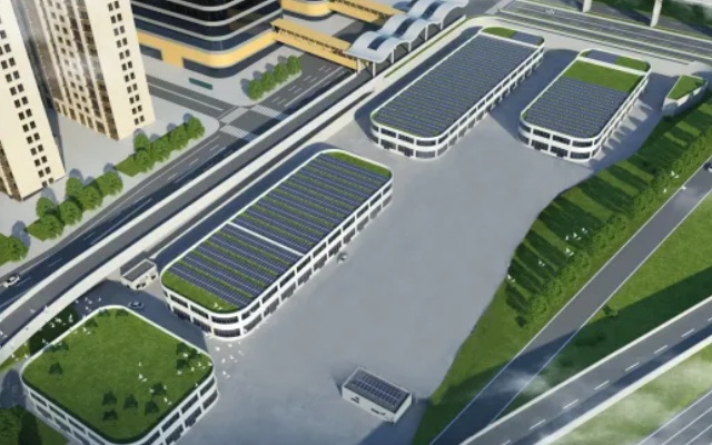 公交場“充電寶”！南京公交馬群停保場光伏發(fā)電項目順利竣工