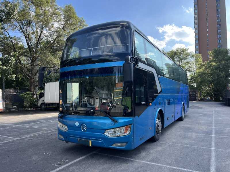  55座北方配置天然氣LNG一層半金旅6112旅游車(chē)