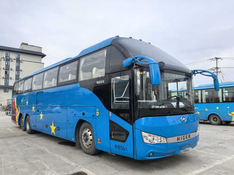 2023年9月上牌國(guó)六56座海格后吊輪氣囊車