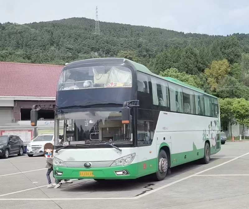 2017年5月國(guó)五54座有司機(jī)睡倉宇通6118氣囊旅游車