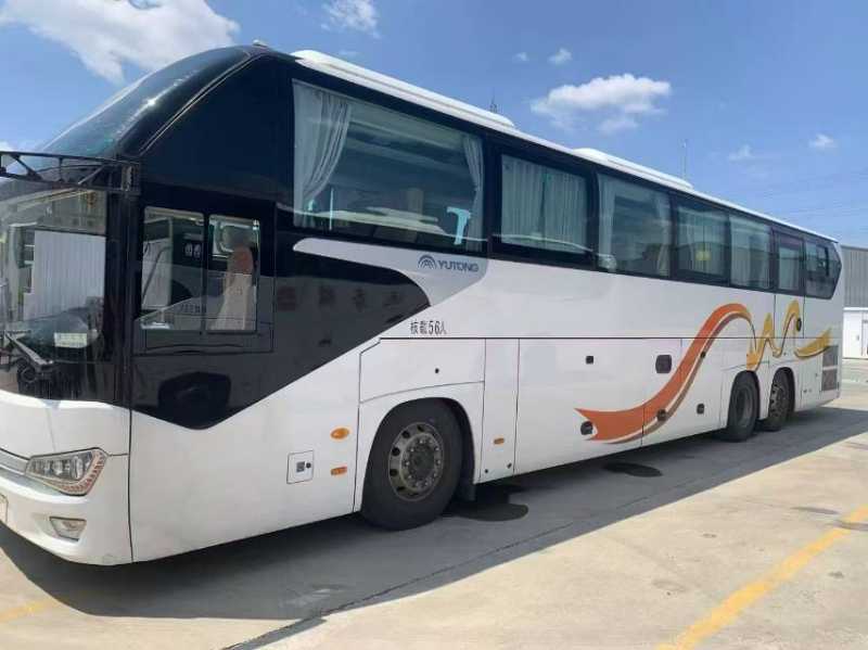 2019年12月上牌國五56座高配宇通6148氣囊營運(yùn)車