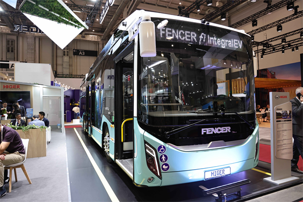 蘇州金龍F(tuán)ENCER f1亮相UITP世界公共交通展：助力歐洲公共交通綠色發(fā)展