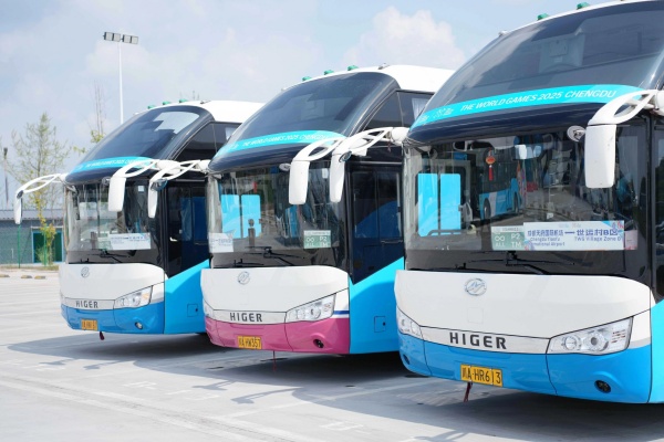 金龍汽車集團(tuán)：高品質(zhì)客車服務(wù)2025成都世運(yùn)會！