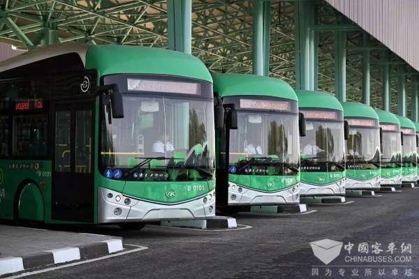 總統(tǒng)到場(chǎng)！安凱客車(chē)閃耀吉爾吉斯斯坦首都比什凱克