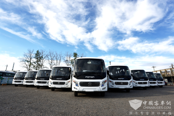 福田賦能中東校車(chē)出行 100輛定制校車(chē)推動(dòng)全球戰(zhàn)略協(xié)同