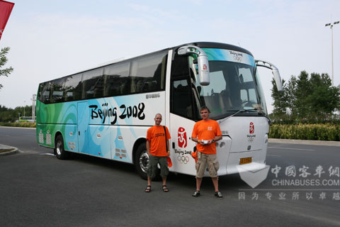 純電動客車在奧運會上的亮相，中通新能源客車在世界上嶄露頭角