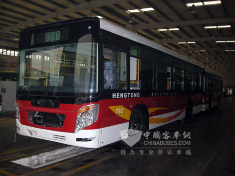 30輛恒通客車遠(yuǎn)銷祖國(guó)最北端城市牡丹江
