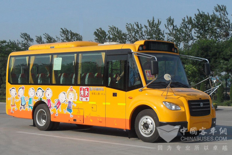 中通客車(chē)首款學(xué)童校車(chē)LCK6800DX