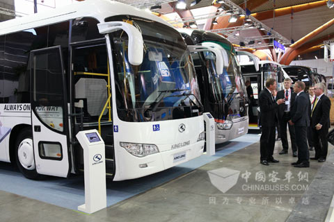 大金龍四度出征比利時(shí)車展，加快進(jìn)軍歐盟高端市場的步伐