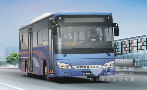 安凱HFF6124G03SHEV增程式電動(dòng)公交車(chē)