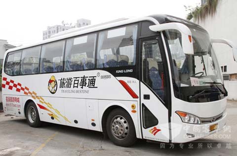 搭載龍翼的大金龍客車打造旅景汽運優(yōu)質服務車隊