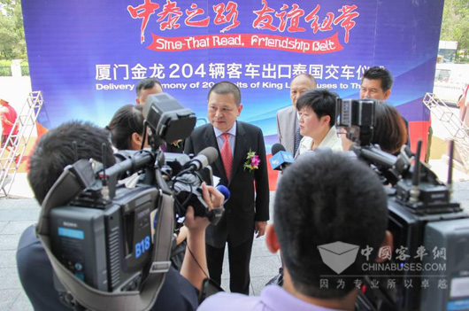 泰國(guó)客戶對(duì)大金龍品牌極為認(rèn)可