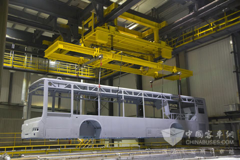 時(shí)代電動(dòng)智能化工廠電泳車間