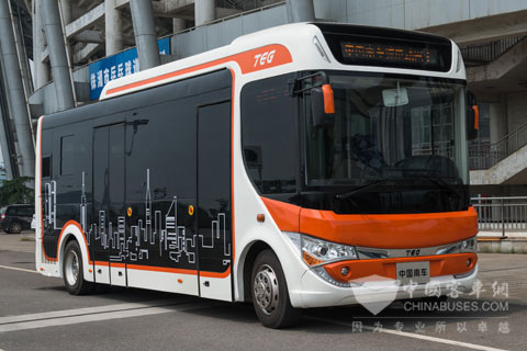 3、時(shí)代電動(dòng)8米純電動(dòng)客車