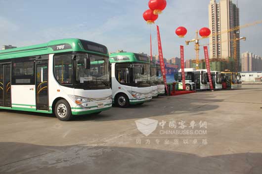 時代電動為湖南省公交賽事提供全部賽車
