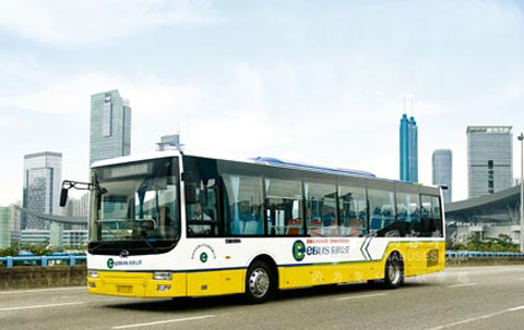 五洲龍混合動(dòng)力客車(chē)