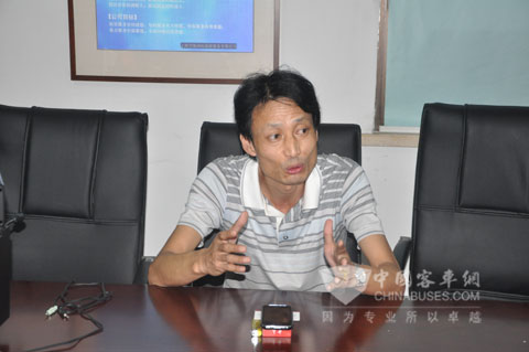 上??崭蹏H旅游服務(wù)公司執(zhí)行董事馮成在接受客車網(wǎng)記者專訪