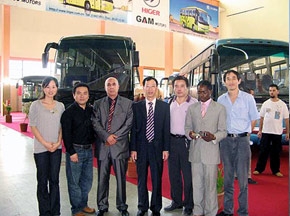 海格客車(chē)攜8大系列車(chē)型亮相阿爾及爾國(guó)際商用車(chē)展