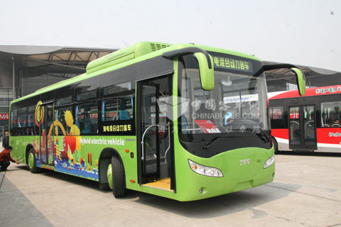 南車時(shí)代TEG6128SHEV混合動力客車