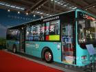 第六屆國際節(jié)能與新能源汽車展覽會(huì)上的五洲龍新能源客車