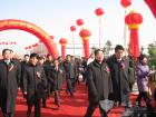 世界電動車協(xié)會主席、中國工程院院士陳清泉教授等出席下線儀式