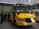 海格校車展臺(tái)現(xiàn)場(chǎng)