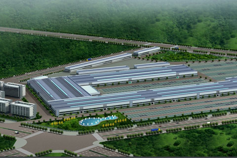 沈陽(yáng)五洲龍工業(yè)園鳥瞰圖