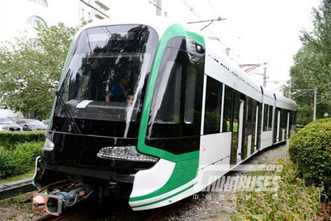 中國(guó)制造現(xiàn)代有軌電車首次登陸非洲大陸