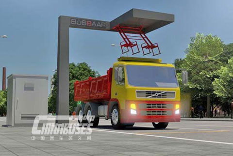 Opbrid Trukbaar重型車快速充電系統(tǒng)即將首次亮相IAA2014